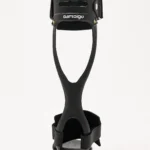 Siyah renk Dampigo Refleks AFO DMP-A125 ayak bilekliği ortezi, düşük ayak desteği