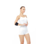 ORX-D44 Neopren Epikondilit Bandajı, siyah renkli tenisçi/golfçü dirseği bandı