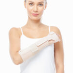 ORX-D46 Epikondilit Ateli, bej renkli gece veya gündüz dirsek sabitleme