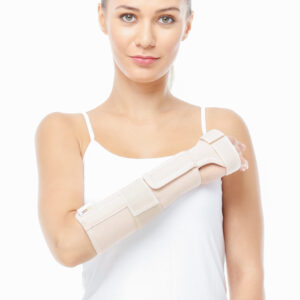 ORX-D46 Epikondilit Ateli, bej renkli gece veya gündüz dirsek sabitleme