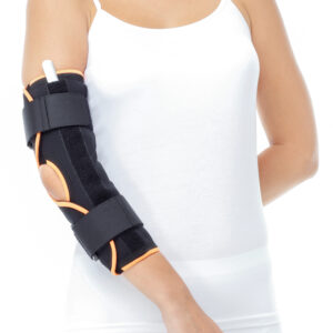 ORX-D50 Dirsek İmmobilizer, siyah renkli dirsek sabitleyici atel