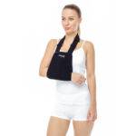 ORX-KL311 Standart Pratik Kol Askısı, siyah renkli ve ayarlanabilir