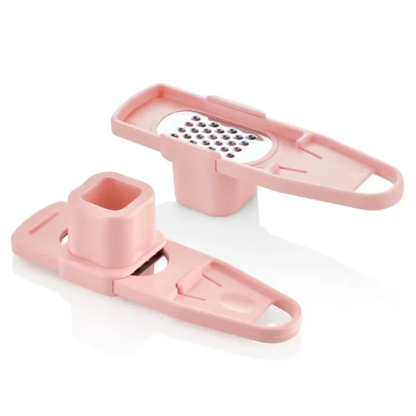 Stillo Rainbow Pratik Sarımsak Rendesi Pembe STL-DS5002