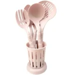 Stillo Prizma Servis Seti ve Standı açık pembe STL-DS5516