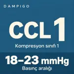 CCL1 — 18–23 mmHg Kompresyon Kartı