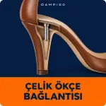 Çelik Ökçe Bağlantısı – Tütün Rengi – Dampigo Nitelik Kartı