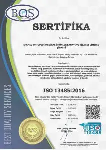 ISO 13485:2016 Sertifikası