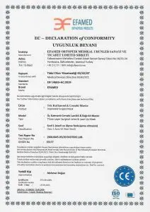 ISO 13485 Uygunluk Beyanı