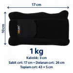 1 kg Çelik Ağırlık – Ölçüler ve Cırt Bilgisi