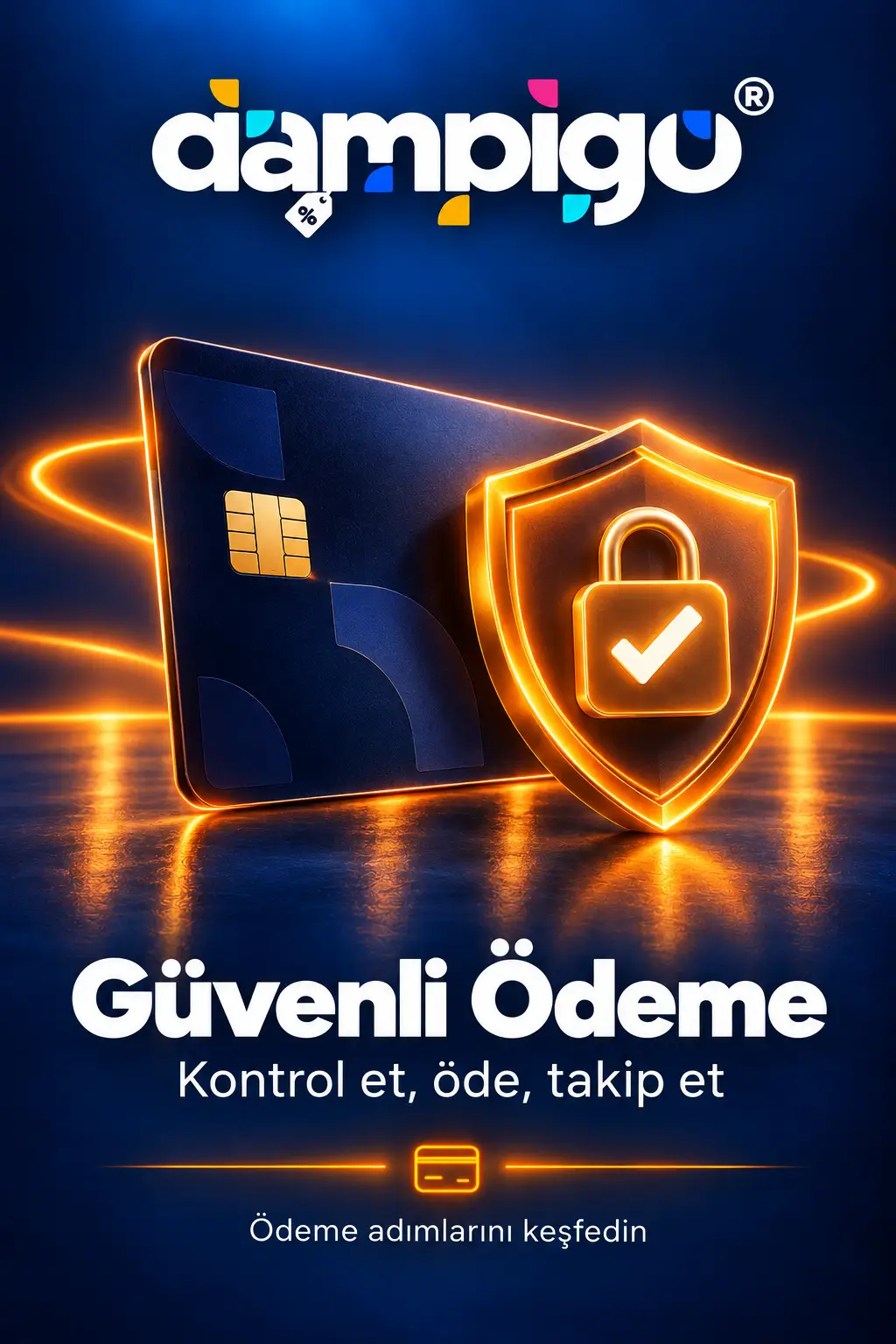 Dampigo Güvenli Ödeme hizmet kartı