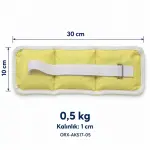 0,5 kg Kum Ağırlık – Ölçüler