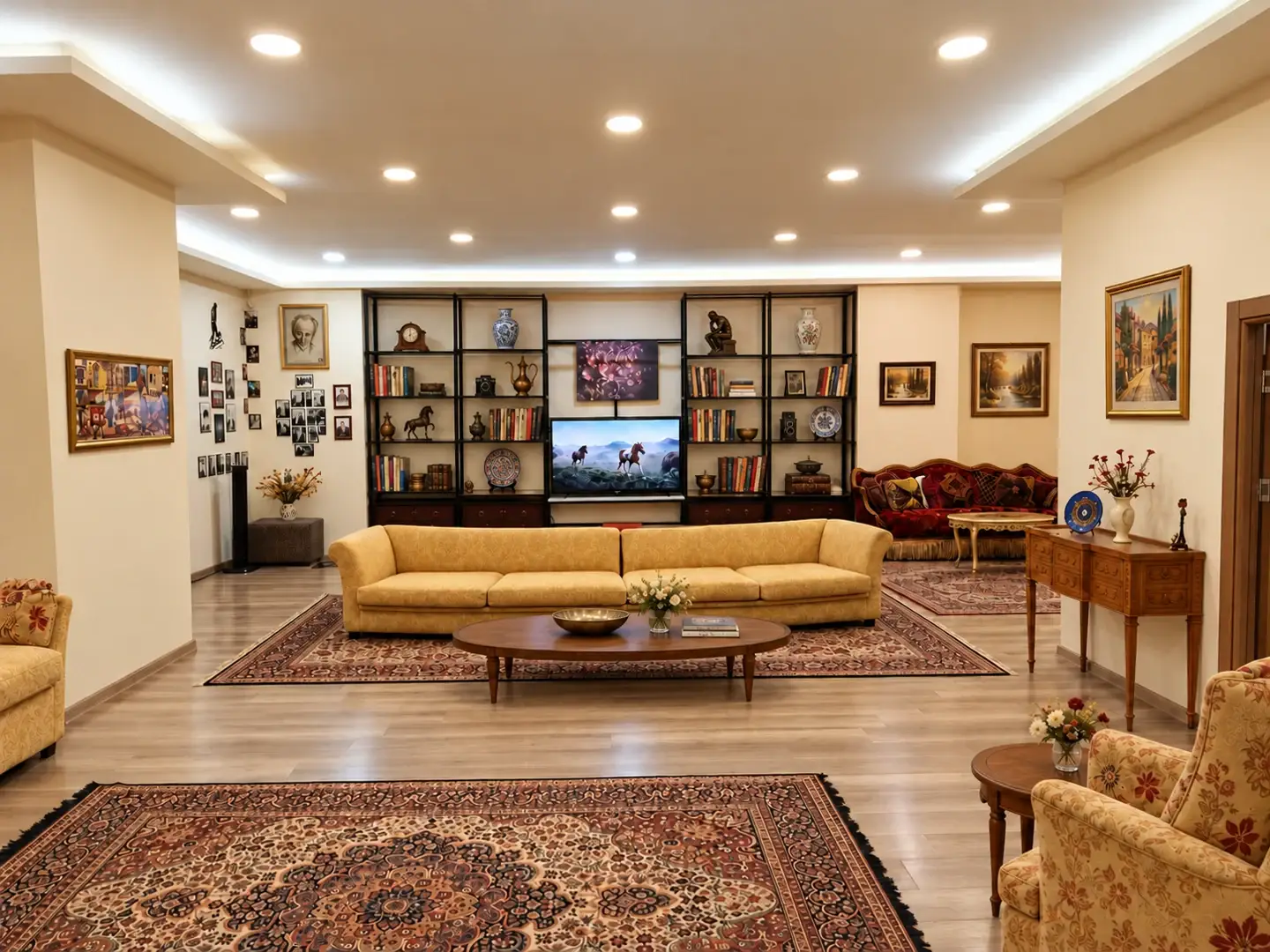 Misafir ağırlama salonu